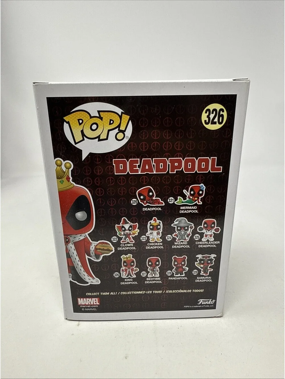 Funko Pop! Marvel Deadpool King Deadpool #326 FYE Exclusive Vinyl Figure
